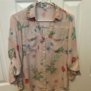 Express Portofino Pink Floral Small